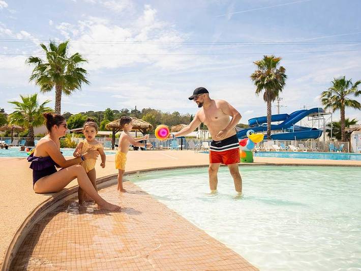 Camping Siblu Le Montourey Funpass inclus - Mobilheim 6 personen - Essentiel 2Sch 6P Signature Clim in Frejus, Mittelmeerküste (Frankreich)