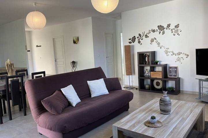 Maison de vacances pour 6 personnes, avec balcon et jardin