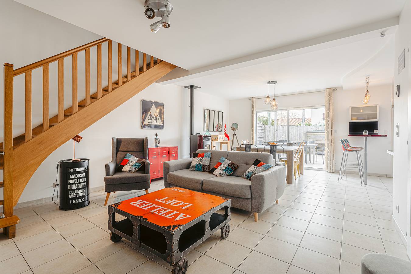 Maison de vacances cosy avec terrasse privée, idéale pour famille ou amis – 6 personnes in Bourcefranc-le-Chapus, Côte de Beauté