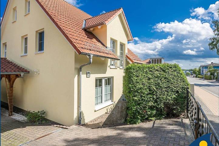 Ferienhaus für 8 Personen, mit Garten und Sauna sowie Terrasse, mit Haustier