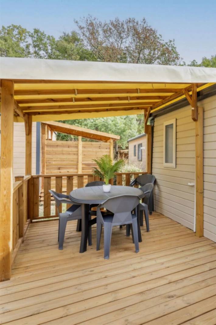 Mobil home pour 6 personnes, avec bassin pour enfant à Boisset-et-Gaujac - 4