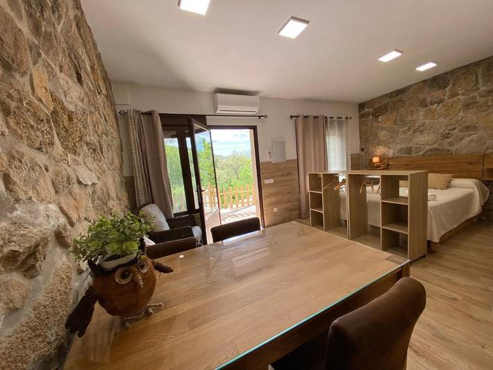 Casa rural para 2 personas, con vistas además de vistas al lago y balcón en Valle del Tiétar - 3