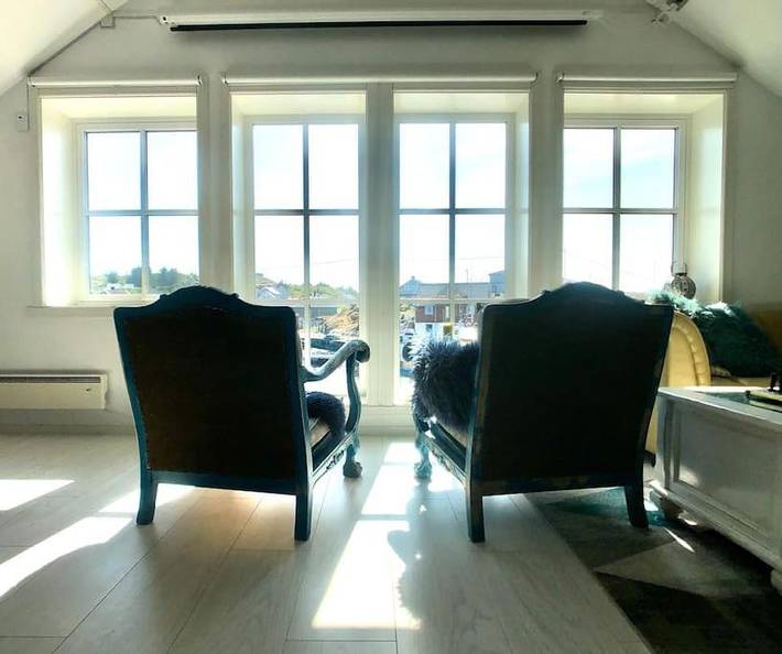 Ferienwohnung für 10 Personen, mit Balkon und Terrasse sowie Seeblick und Ausblick in Frøya - 3