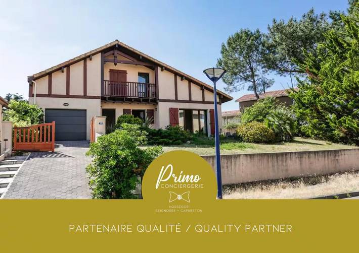 Location de vacances pour 11 personnes, avec jardin dans Plage De La Piste Capbreton