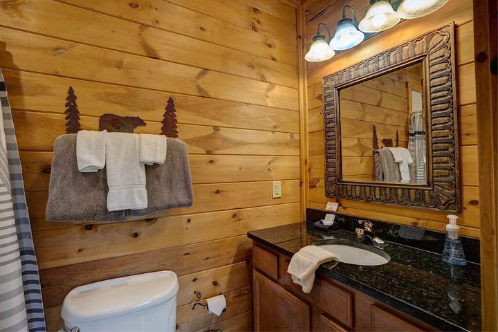 Vacation rental for 8 people, with hot tub and terrace, with pets in Fontana Lake