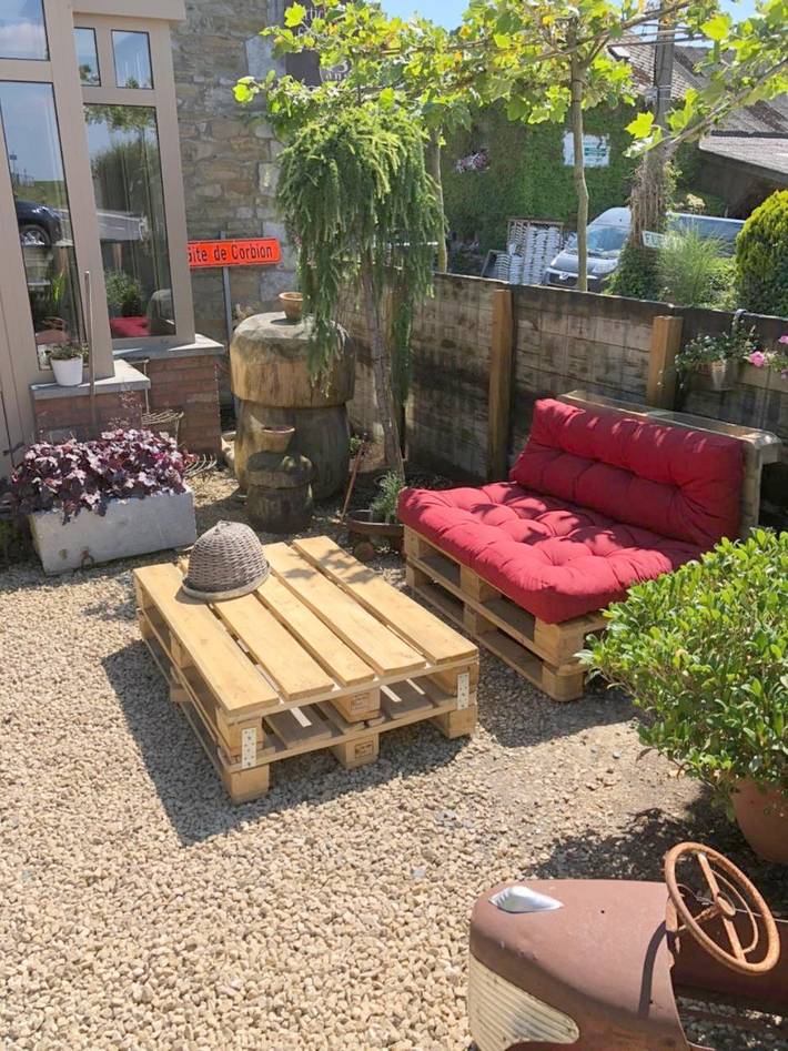 Maison de campagne pour 2 personnes, avec jardin et vue, animaux acceptés à Ciney - 3