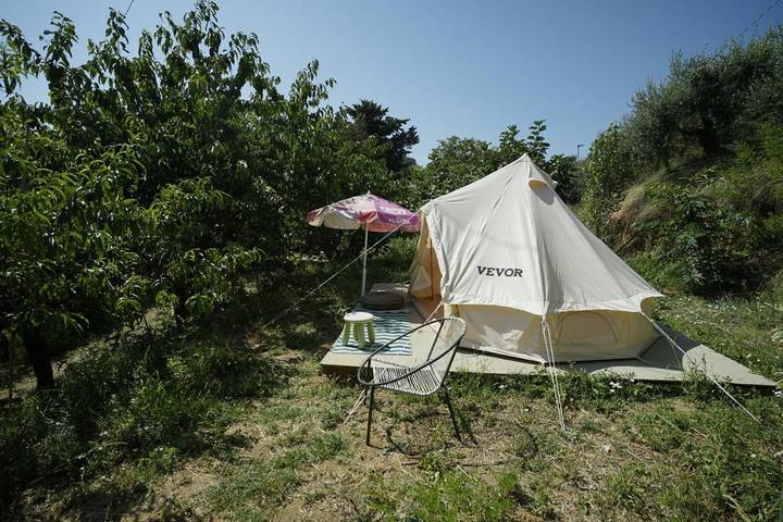 Bungalow für 4 Personen, mit Garten und Ausblick in den Abruzzen - 3