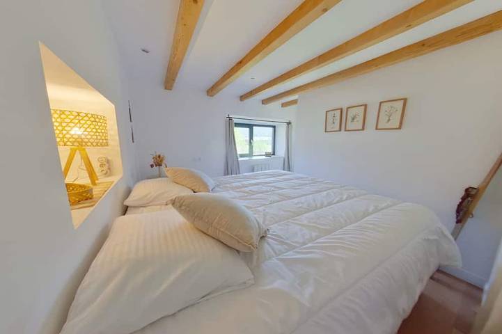 Ganze Wohnung, Gemütliche T2-Wohnung mit Terrasse - 2 Pers. in Bois-d'Amont, Regionaler Naturpark Hochjura
