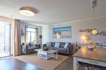 Ferienwohnung für 4 Personen, mit Sauna und Ausblick sowie Balkon in Domburg