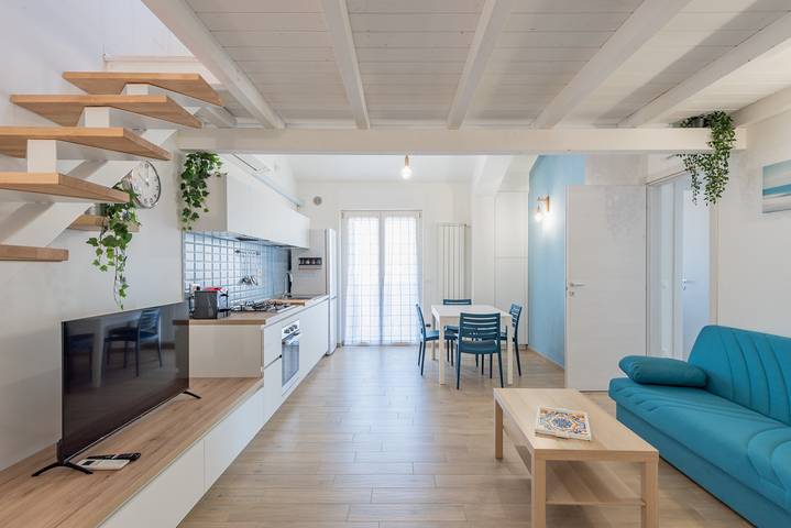 Appartamento per 5 persone, con Balcone e Terrazza nonché Panorama a San Vito Chietino