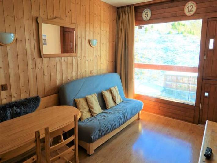 Gîte pour 4 personnes, avec balcon, adapté aux familles dans Arc 2000 - 3