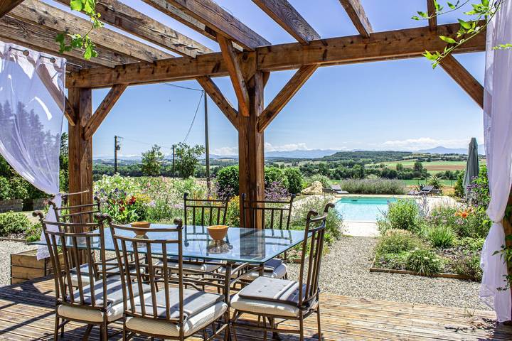 Gîte pour 20 personnes, avec jardin ainsi que piscine et balcon dans l' Aude - 4