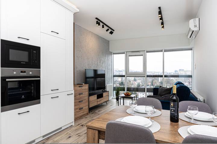 Appartamento per 6 persone, con balcone, adatto a famiglie con bambini in Santacroce