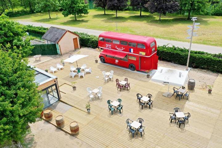 Camping pour 4 personnes, avec jardin, animaux acceptés dans Saône-et-Loire - 4