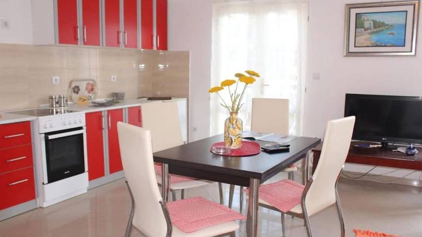 Apartament wakacyjny dla 4 osób, z balkon w Herceg Novi