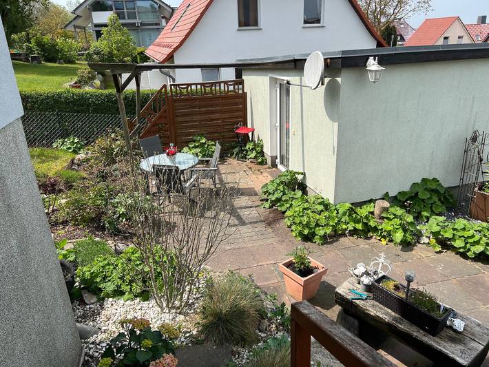 Ferienhaus für 3 Personen, mit Garten