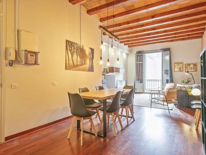 Entire holiday apartment, Bright apartment in Gràcia newly renovated ideal for families in Barcelona Centre, Barcelona