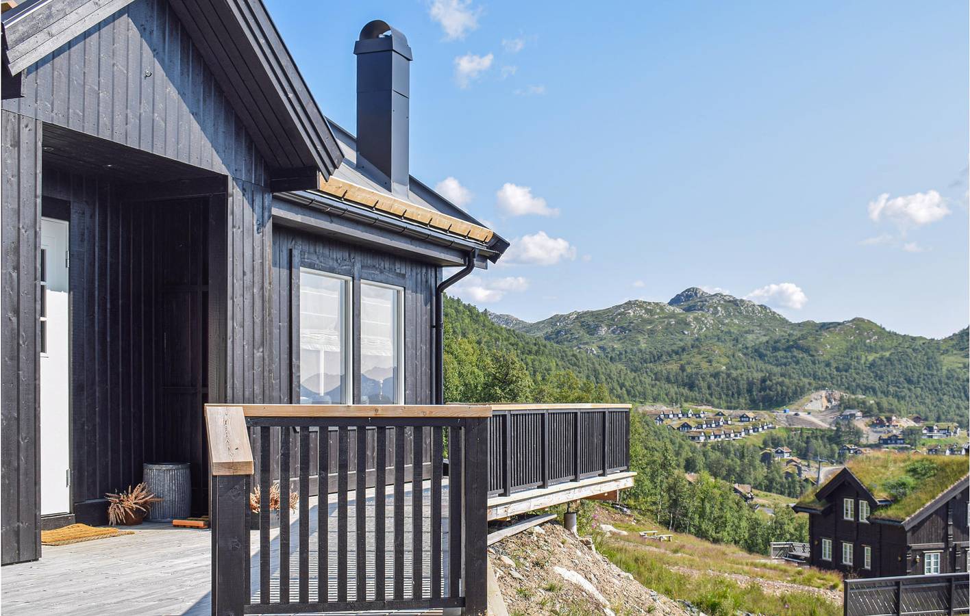 Ferienhaus für 8 Personen mit Garten in Vinje