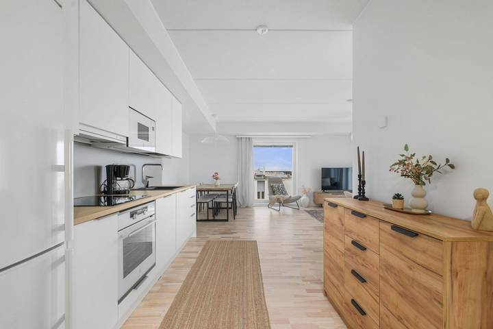 Ganze Wohnung, New 2Br Apt with Sauna | Stunning Skyline Views | Downtown in Oulu, Oulu und Umgebung
