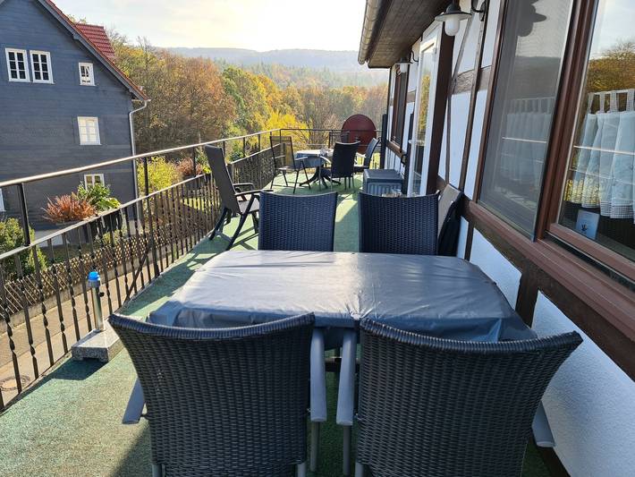 Ferienwohnung für 5 Personen, mit Balkon und Garten in Edertal - 2