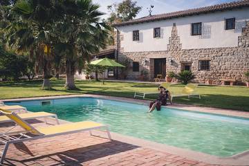 Casa rural para 12 personas, con jardín en La Loma