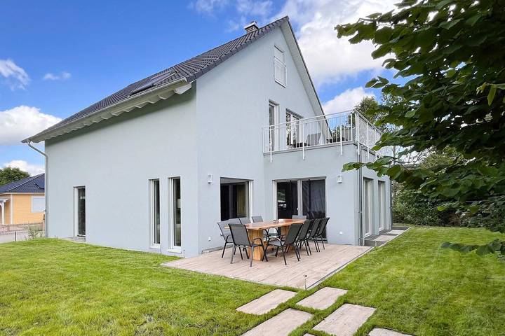 Ferienhaus für 10 Personen, mit Ausblick und Garten, mit Haustier in Usedom Stadt
