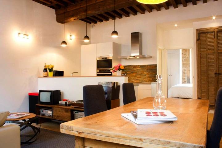 Appartement de vacances pour 2 personnes, avec jardin à Beaune