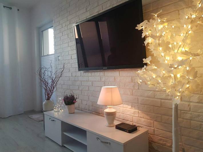 Apartament wakacyjny dla 3 osób, z ogród i widok, zwierzęta dozwolone w Słupsk