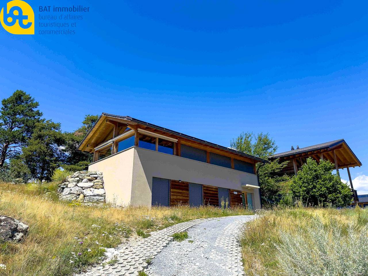 Bellevue n°37, modernes und helles Chalet in Chalais (Schweiz), Walliser Alpen