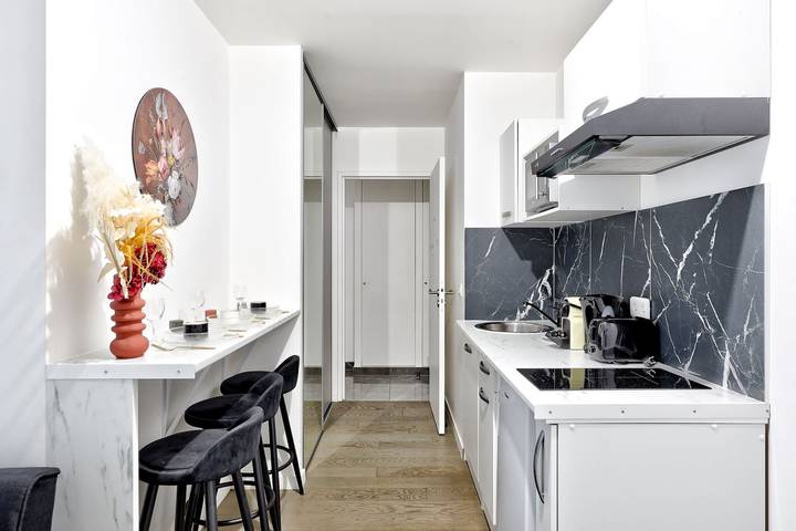 Gîte pour 3 personnes, avec balcon/terrasse à Paris - 4