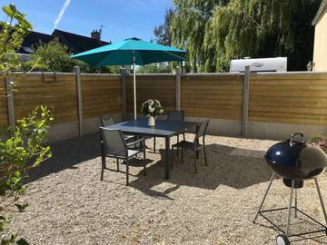 Gîte pour 4 personnes, avec terrasse, animaux acceptés à Picauville