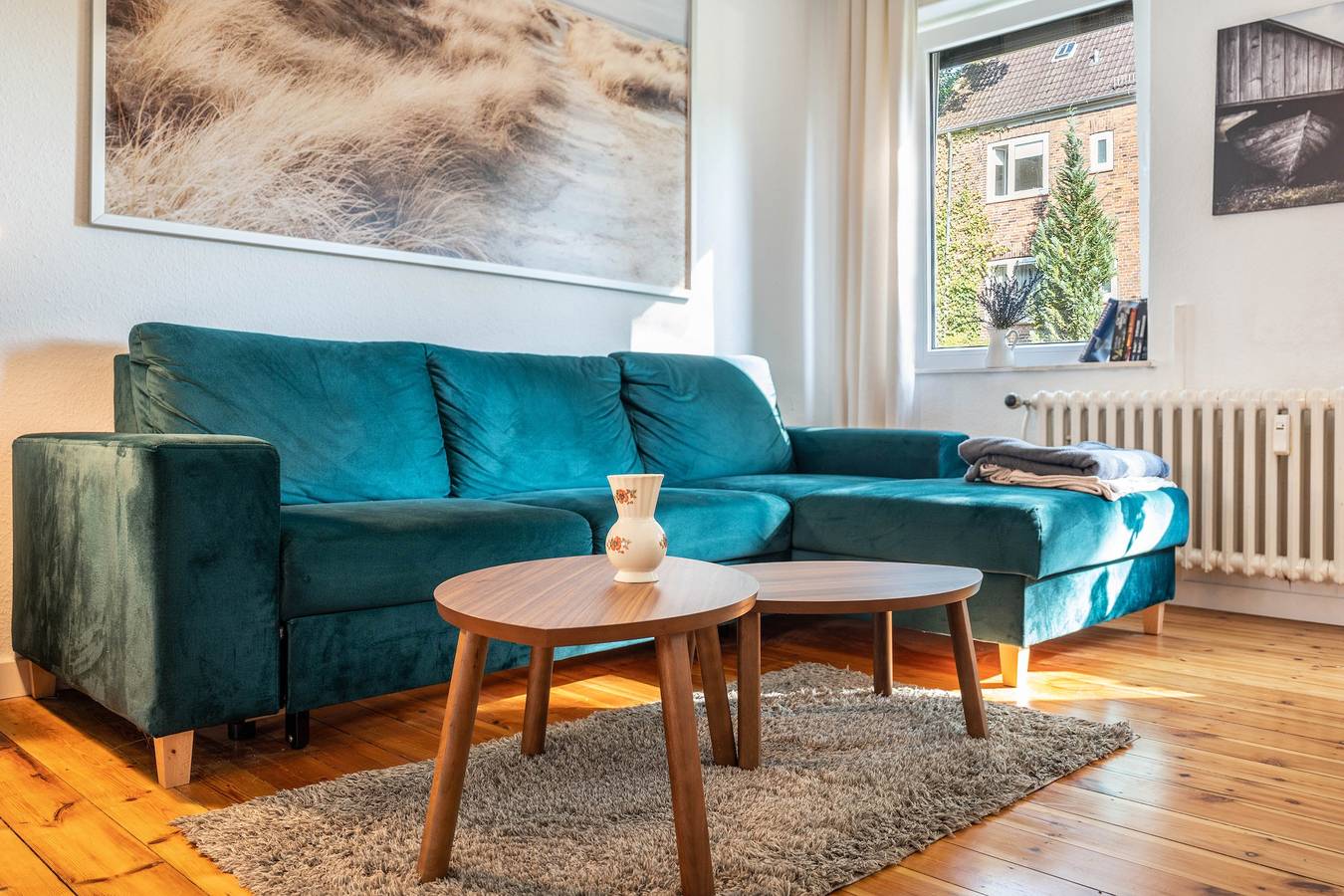 Ganze Wohnung, Ferienwohnung Am Ostufer" mit Gemeinschaftsgarten und Wi-Fi in Kieler Förde, Kiel
