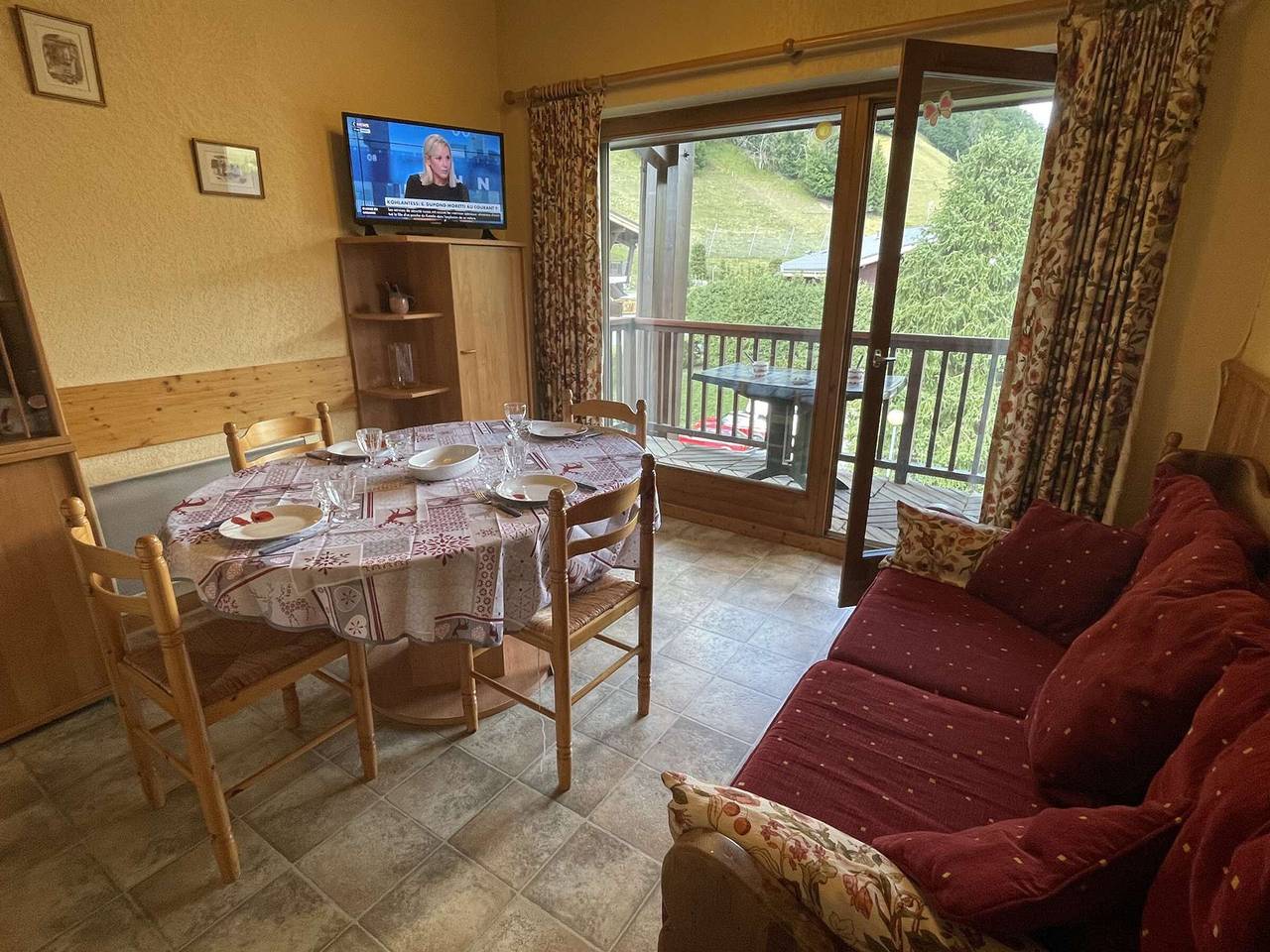 Appartement De Vacances pour 4 Personnes dans Praz-sur-Arly, Espace Diamant