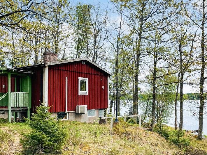 Ferienhaus für 8 Personen, mit Seeblick in Osby