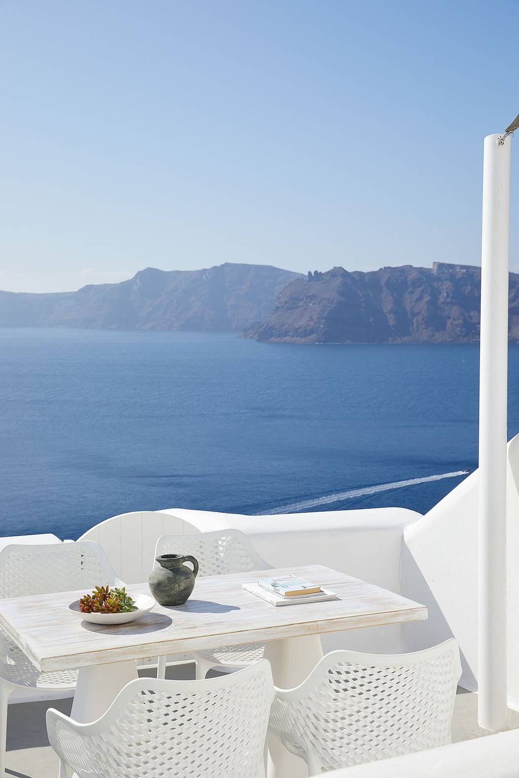 Villa für 2 Personen mit Balkon in Oia, Santorin