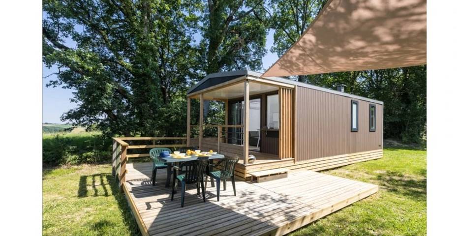 Mobil home pour 6 personnes, avec bassin pour enfant à La Romieu - 3