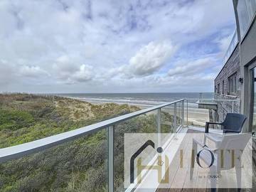 Gîte pour 6 personnes, avec balcon et vue dans Zuydcoote