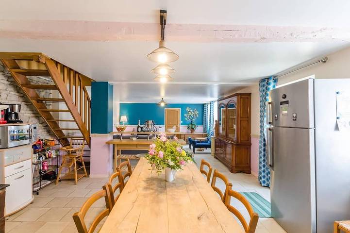 Maison de vacances pour 9 personnes, avec Terrasse et Jardin