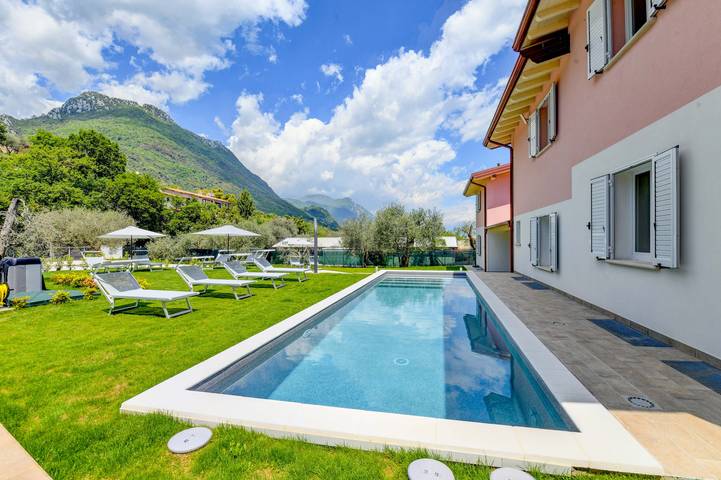 Villa für 6 Personen, mit Pool und Garten sowie Seeblick und Balkon am Gardasee - 4