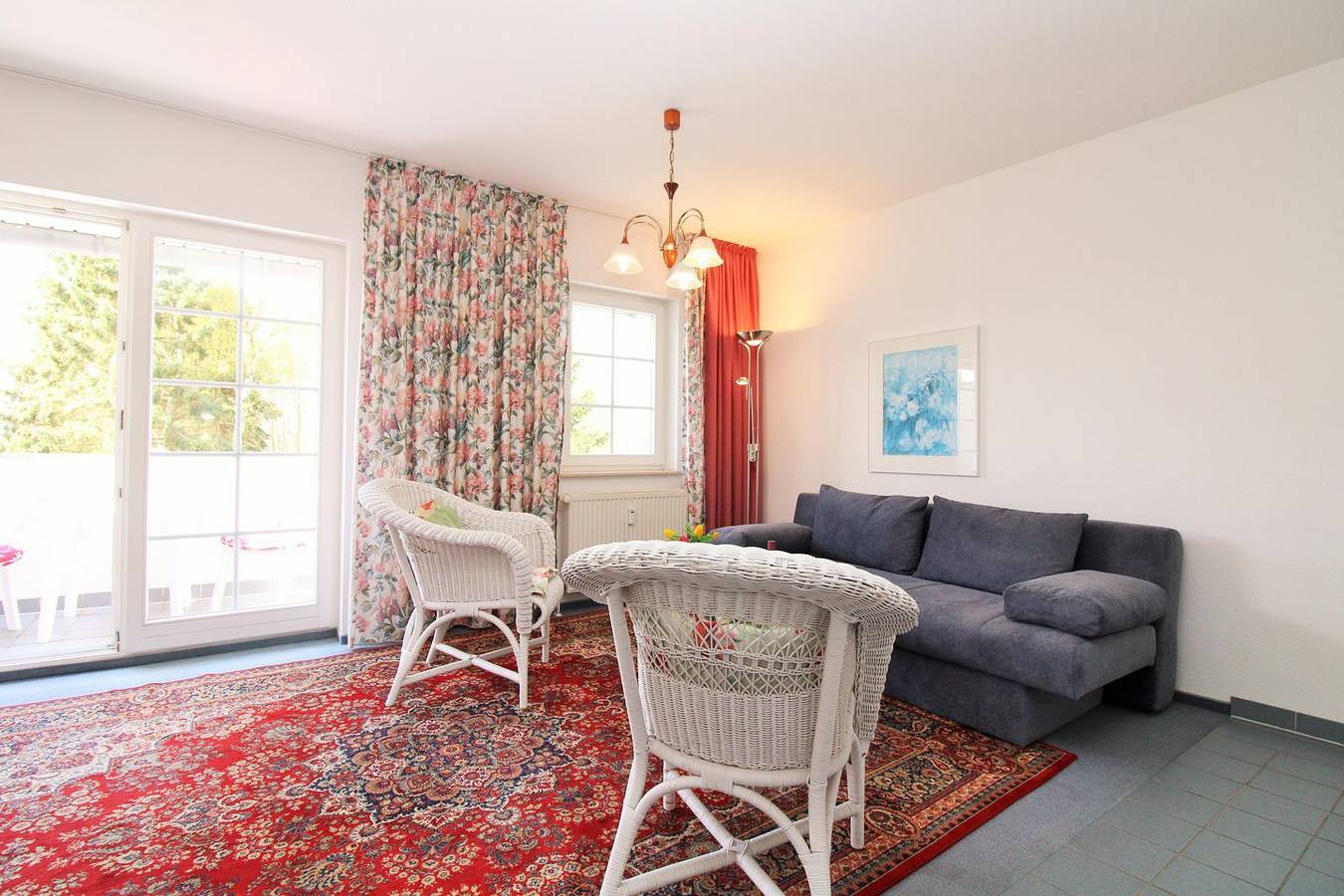 Ganze Wohnung, Res. Wischuer We 22: freundliche und helle 2-Zimmer-Fewo mit Balkon in Wischuer, Biendorf