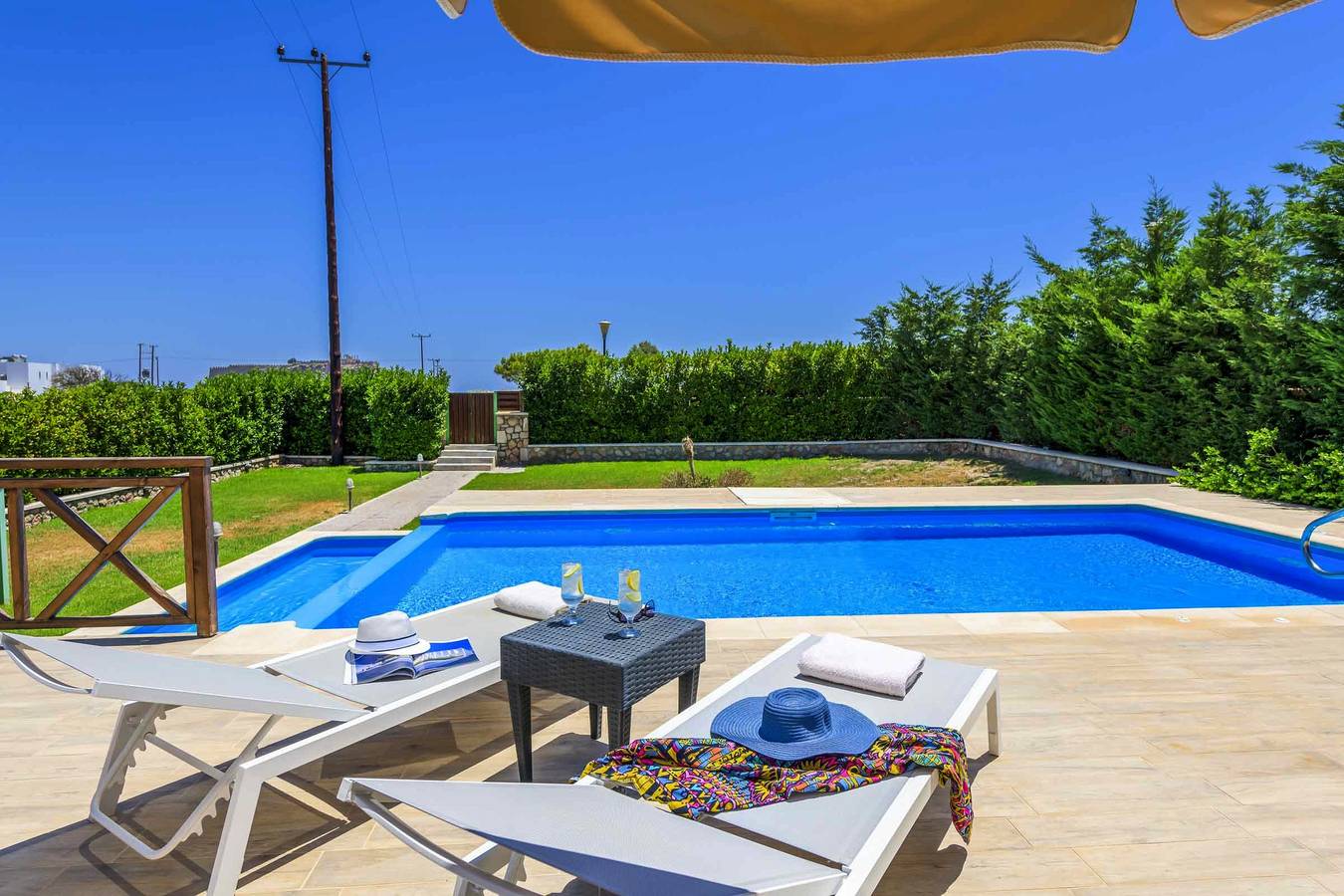 Villa für 4 Personen mit Balkon in Lindos, Rhodos