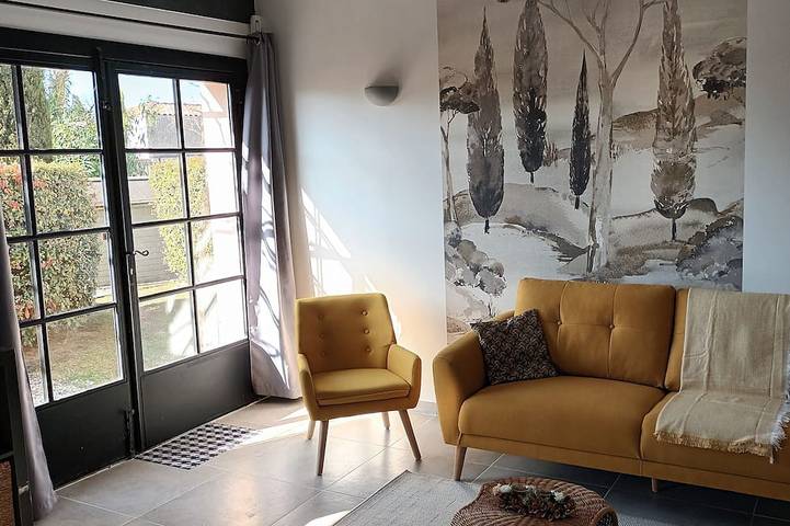 Location de vacances pour 4 personnes, avec terrasse et jardin à Aubignan - 4