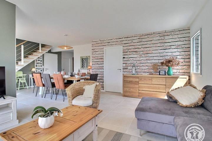 Maison de vacances pour 8 personnes, avec Terrasse et Jardin à Plouhinec (Morbihan)