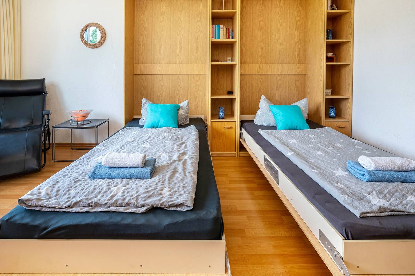 Ganzes Studio, Einzimmerapartment 'Ferienwohnung Nr 95' mit Gemeinschaftsgarten und Wlan in Bad Herrenalb, Nordschwarzwald