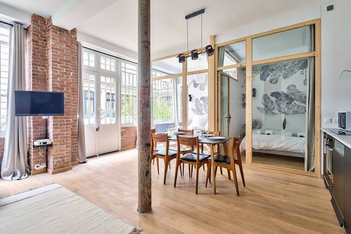 Ferienwohnung für 6 Personen, mit Garten, mit Haustier in Paris - 2