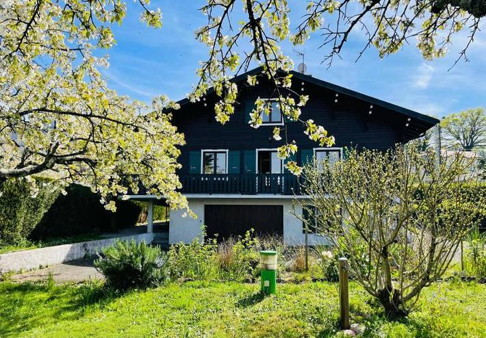 Gîte pour 6 personnes, avec vue ainsi que jardin et vue sur le lac à Lugrin - 4