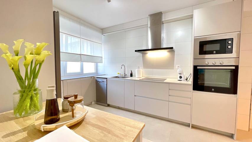 Apartamento entero, Apartamento de vacaciones para 6 personas con jardín in Praia do Vicedo Vello (O Vicedo), Vicedo