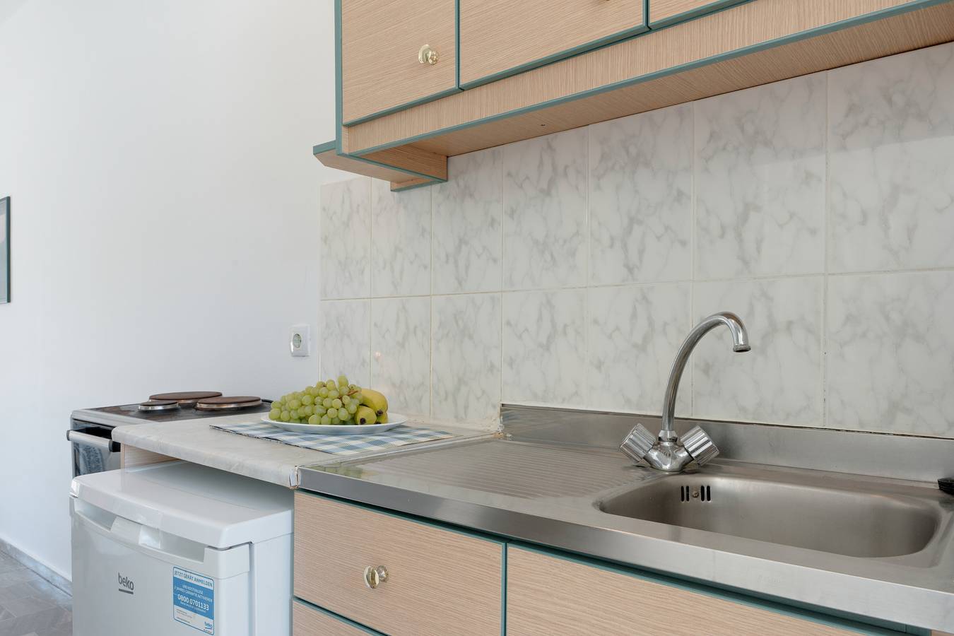 Ganze Wohnung, Ferienwohnung '9' mit Bergblick, Wi-Fi und Klimaanlage in Panormos, Kalymnos