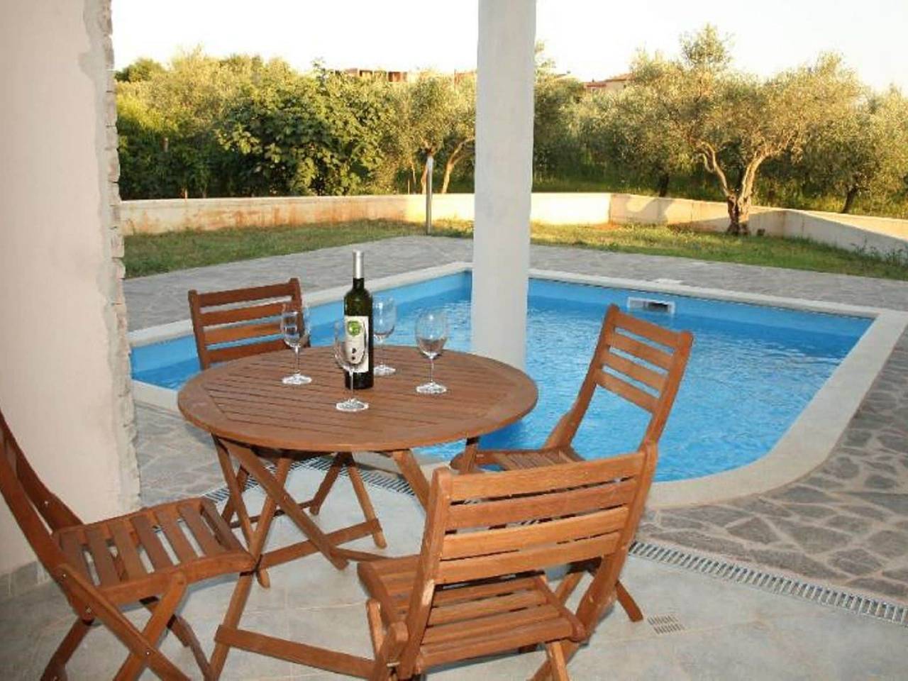 Ferienhaus in Novigrad mit Pool in Dajla, Umag und Umgebung