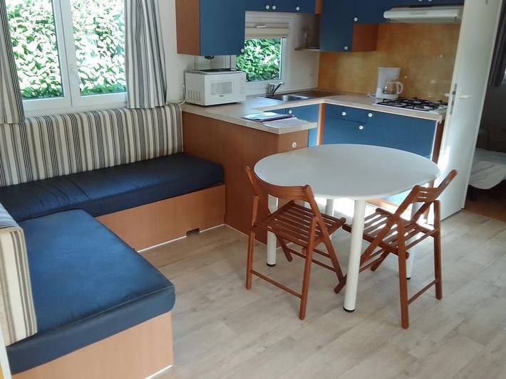 Camping Plein Air Neuvicois - Mobilheim 5 personen - Duo7 29m² (2 Zimmer) in Périgord Blanc